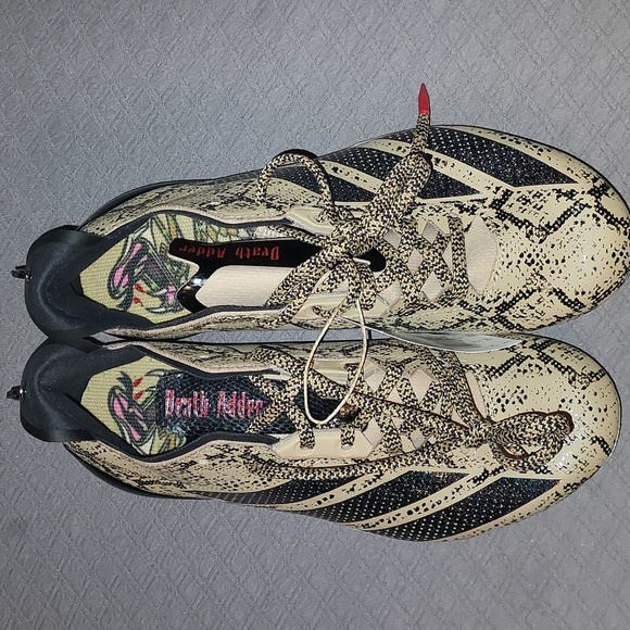 Adidas Adizero Electric II Exotic Speed "Death Adder" Football Cleats Size 8 - Picture 4 of 5